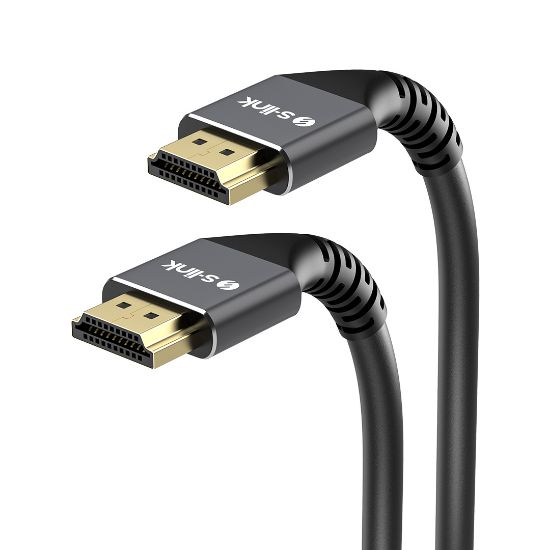 S-LINK SLX-HD4K10 19+1 10 METRE V2.0 4K 30HZ METAL HDMI KABLO resmi