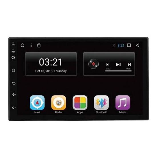 ROADSTAR RD-9500 7 2/16 ANDROID MULTIMEDIA OYNATICI DOUBLE OTO TEYP resmi