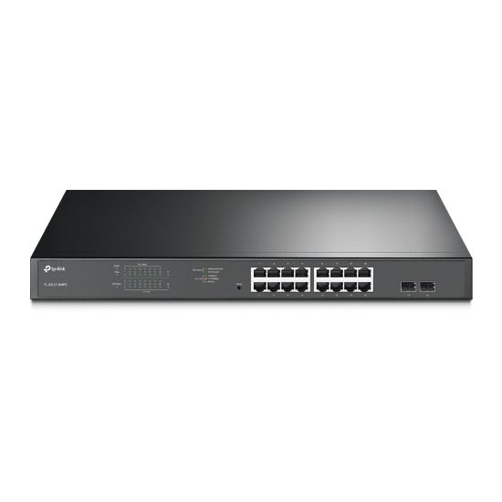 TP-LINK TL-SG1218MPE 16 PORT+ 2SFP RACKMOUNT 10/100/1000 MBPS 192 WATT POE GIGABIT SWITCH resmi