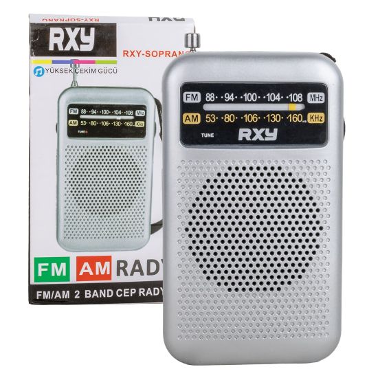 ROXY RXY-SOPRANO CEP TİPİ MİNİ ANALOG RADYO resmi