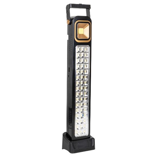 POWERMASTER KS-848 2 WATT COB LED + 48 LEDLİ SOLAR ŞARJLI IŞILDAK resmi