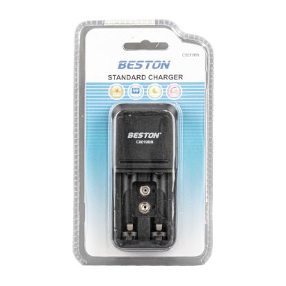 BESTON C8019BN (2XAA - 2XAAA - 1X9V) PİL ŞARJ CİHAZI resmi