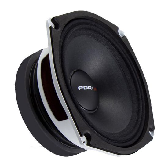 FOR-X XMD-3052 13 CM 180W 80W RMS BEYAZ MIDRANGE OTO HOPARLÖR resmi