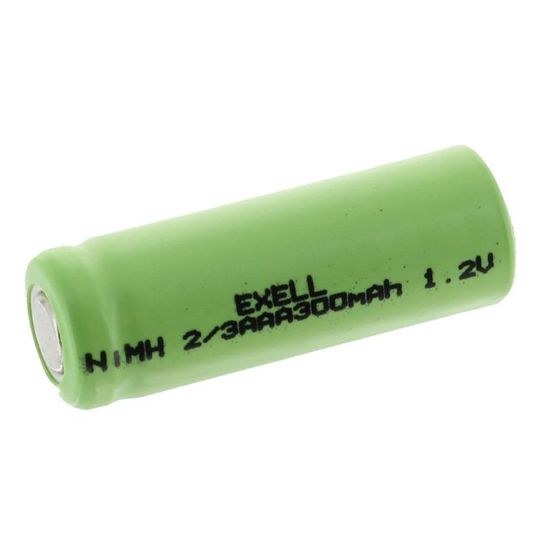 EFCELL NI-MH 2/3AAA 300 MAH 1.2 VOLT BAŞLIKLI PİL resmi