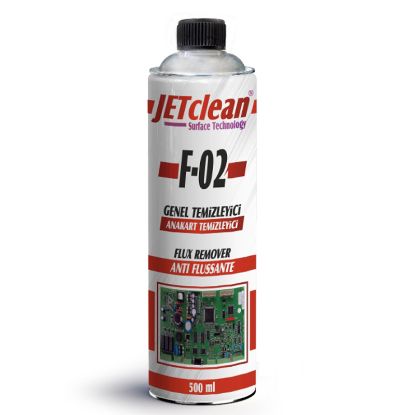 JETCLEAN F-02 500 ML FLUX ANAKART TEMİZLEME SPREY resmi