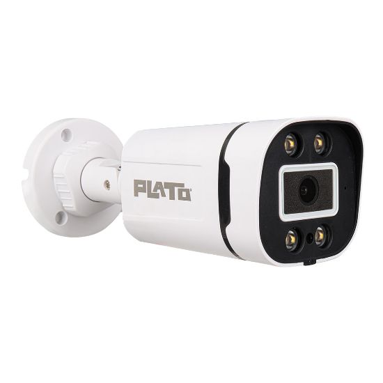 PLATO PL-23840 2MP 4 WARM LEDLİ 3.6 MM GECE RENKLİ GÖRÜŞ PLASTİK KASA AHD BULLET KAMERA resmi