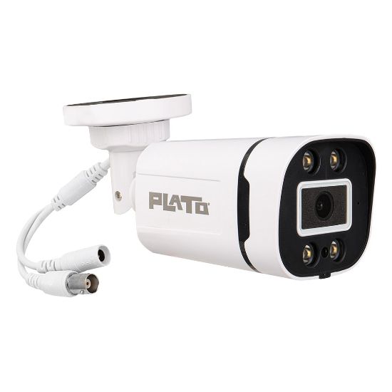 PLATO PL-23840 2MP 4 WARM LEDLİ 3.6 MM GECE RENKLİ GÖRÜŞ PLASTİK KASA AHD BULLET KAMERA resmi