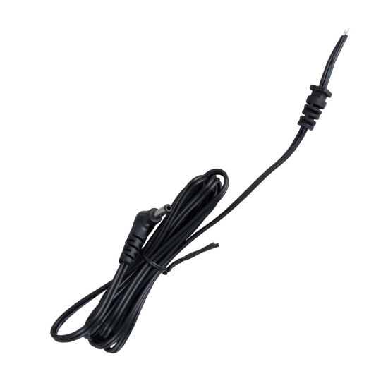 WEKO YERLİ ÜRETİM NOTEBOOK ADAPTÖRÜ 1.5 METRE L TİP JACKLI SİYAH DC KABLO 3.5*1.35 resmi