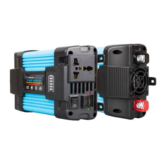 NEWFACE XLF300W 12 VOLT 300 WATT MODIFIED SINUS POWER INVERTER resmi