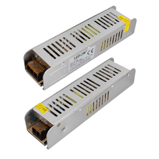 LEDON LD-12155 DC 12V-12.5A SLİM METAL KASA ADAPTÖR resmi