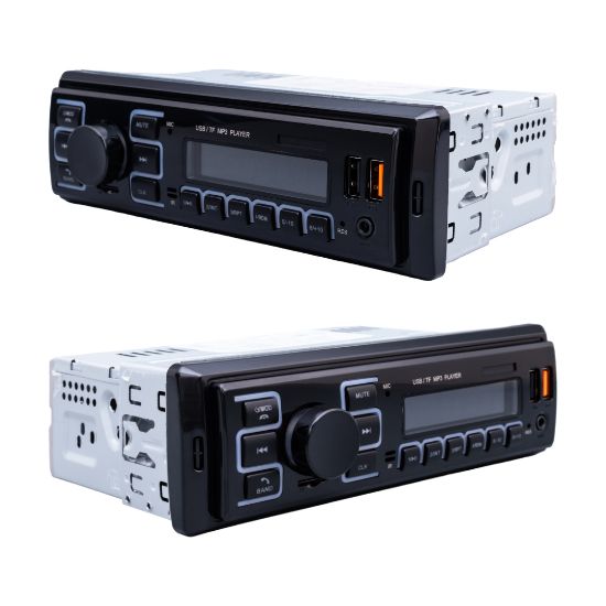 MAGICVOICE MV-24353 ÇİFT USB/SD/FM/AUX/BLUETOOTH KUMANDALI MEKANİKSİZ OTO TEYP 4X45 WATT resmi