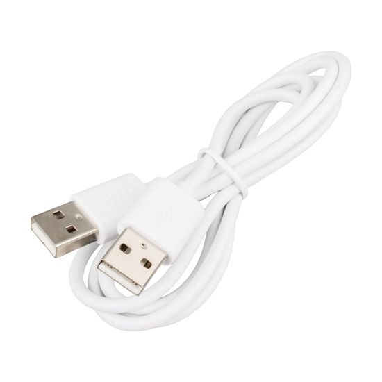 USB ERKEK ERKEK A/A 1 METRE BEYAZ KABLO resmi