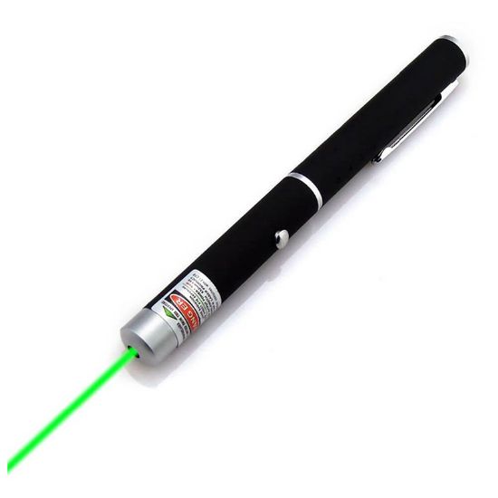 POWERMASTER PM-2552 2 X AAA PİLLİ TEK BAŞLIK YEŞİL LASER POINTER resmi