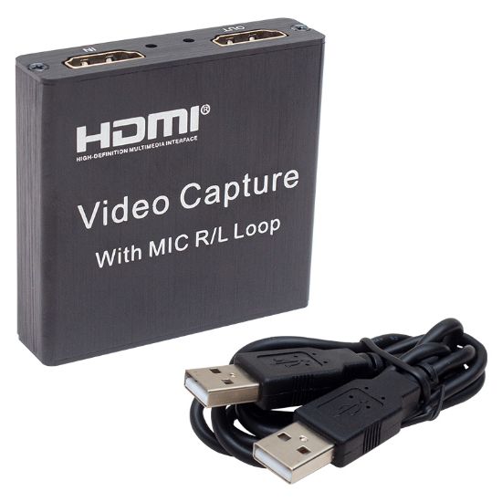 POWERMASTER PM-2620 4K HDMI UYUMLU 1080P USB 2.0 VİDEO CAPTURE KART resmi