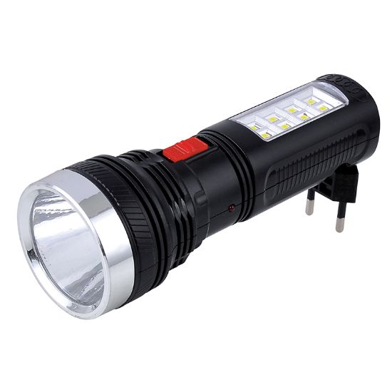 POWERMASTER YAJIA YJ-227 1 WATT 8 SMD LEDLİ ŞARJLI EL FENERİ resmi