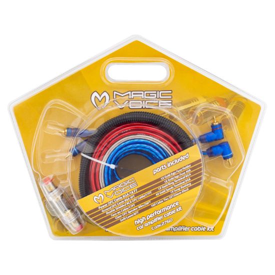 MAGICVOICE MV-2760 8 GA OTO ANFİ KABLO SETİ resmi