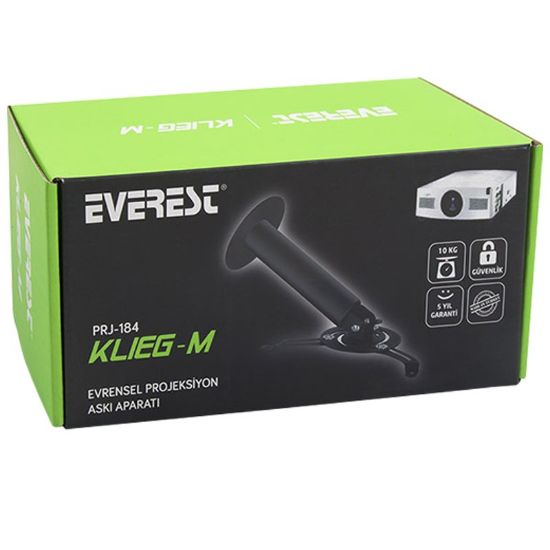 EVEREST PRJ-184 PROJEKSİYON ASKI APARATI (20 CM 360 - 45 DERECE - 13 KG) resmi