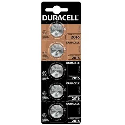 DURACELL CR2016 LİTYUM PİL (5Lİ PAKET FİYATI) resmi