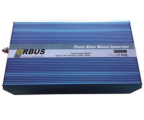 ORBUS 12 VOLT - 3000 WATT INTELLIGENT TAM SINUS INVERTER resmi