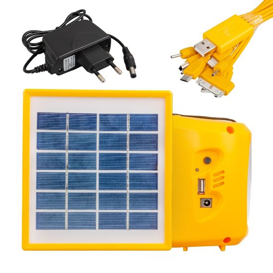 POWERMASTER PM-33399 TEK PANELLİ ŞARJLI SOLAR IŞILDAK AYDINLATMA SETİ resmi