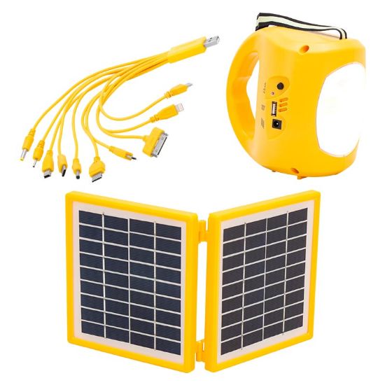 POWERMASTER RADYOLU SOLAR ÇİFT PANELLİ IŞILDAK resmi