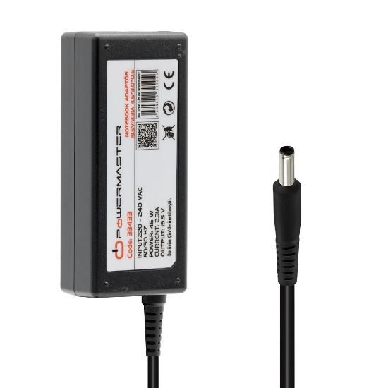 POWERMASTER PM-33433 19.5 VOLT - 2.31 AMPER 4.5*2.7*0.6 İĞNE UÇLU DELL NOTEBOOK ADAPTÖR resmi