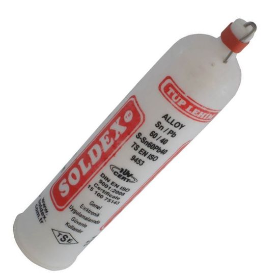 SOLDEX 1.2MM 25 GRAM TÜP LEHİM SN60 PB40 resmi