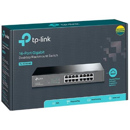 TP-LINK TL-SG1016D 16 PORT 10/100/1000 MBPS GIGABIT SWITCH resmi