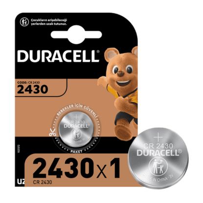 DURACELL CR2430 LİTYUM PİL (TEK FİYAT) resmi