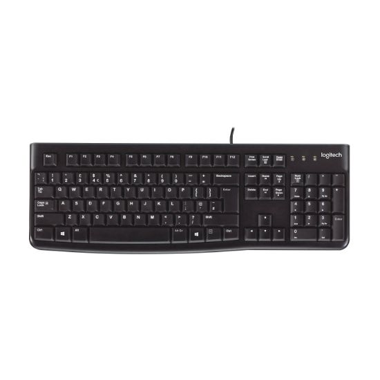 LOGITECH K120 KABLOLU STANDART Q KLAVYE resmi