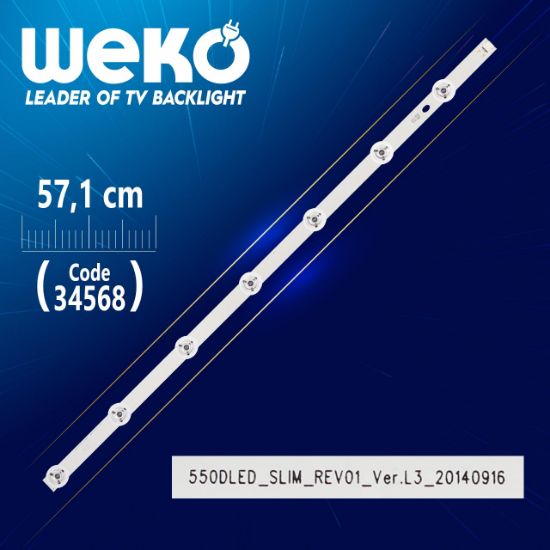 550DLED_SLIM_REV01_VER.L3 - B - 57.1 CM 7 LEDLİ - (WK-626) resmi