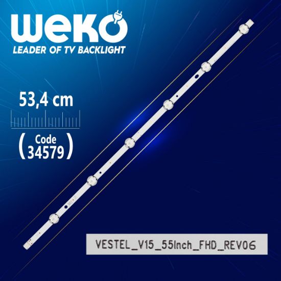 VESTEL_V15_55INCH_FHD_REV06 - A-TYPE - 53.4 CM 6 LEDLİ - (WK-633) resmi