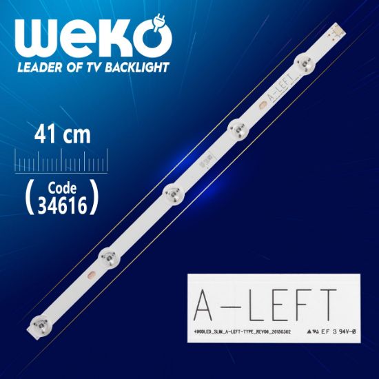 490DLED_SLIM_A-LEFT-TYPE_REV06_20150302  5 LEDLİ  41 CM (WK-662) resmi