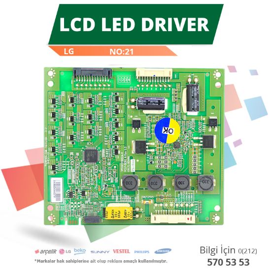 LCD LED DRIVER LG (6917L-0044A,3PDGC20002A-R REV1.0) (LC420EUD SC A1) (NO:21) resmi