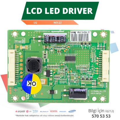 LCD LED DRIVER LG (6917L-0072A,PPW-LE32GD-O(B) REV0.1) (LC320EXN SD A1) (NO:22) resmi