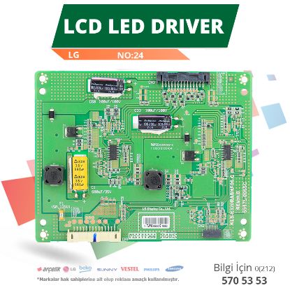 LCD LED DRIVER LG (6917L-0065C,KLS-E320RABHF06 C REV0.0) (LC320EUN SD U1) (NO:24) resmi