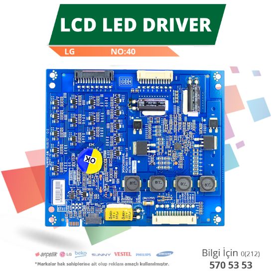 LCD LED DRIVER LG (6917L-044B,3PDGC20002B-R REV1.0) (LC420EUD) (NO:40) resmi