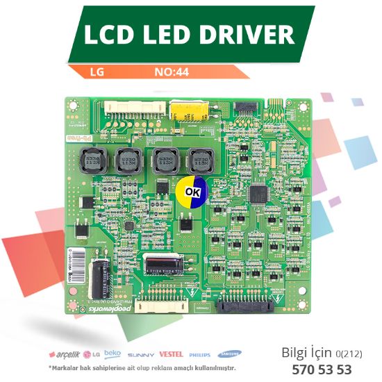 LCD LED DRIVER LG (6917L-0035A,PPW-LE47VB-O (A) REV1.0) (NO:44) resmi