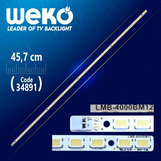 LMB-4000BM12 - 45.7 CM 56 LEDLİ - (WK-736) resmi