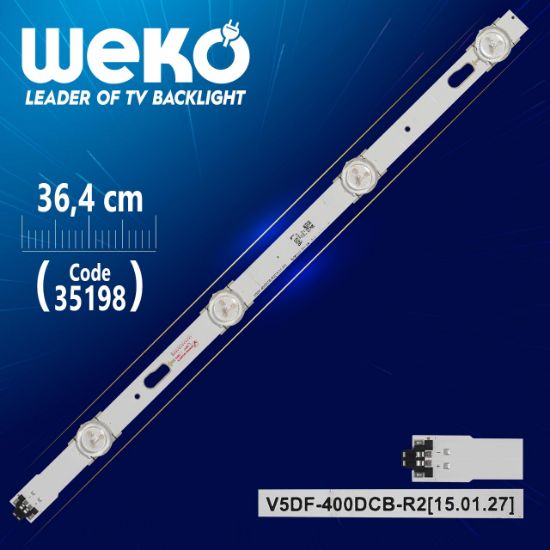 V5DF-400DCB-R2 - 36.4 CM 4 LEDLİ - (WK-449) resmi