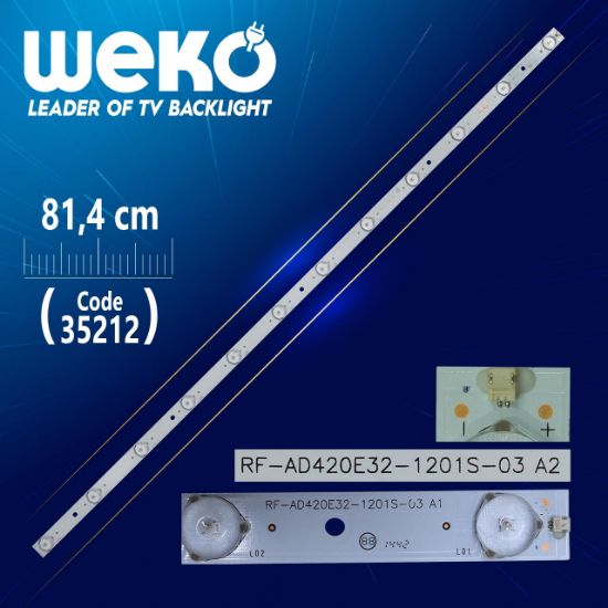 RF-AD420E32-1201S-03 A1 - RF-AD420E32-1201S-03 A2 - 81.8 CM 12 LEDLİ - (WK-889) resmi