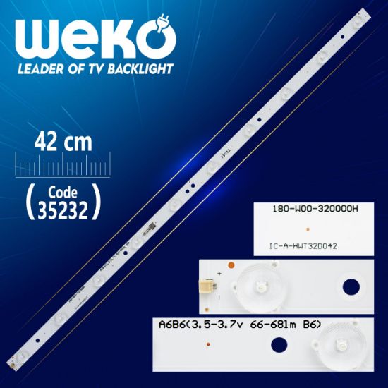 IC-A-HWT32D042 - 180-W00-320000H - 63 CM 10 LEDLİ - (WK-255) resmi