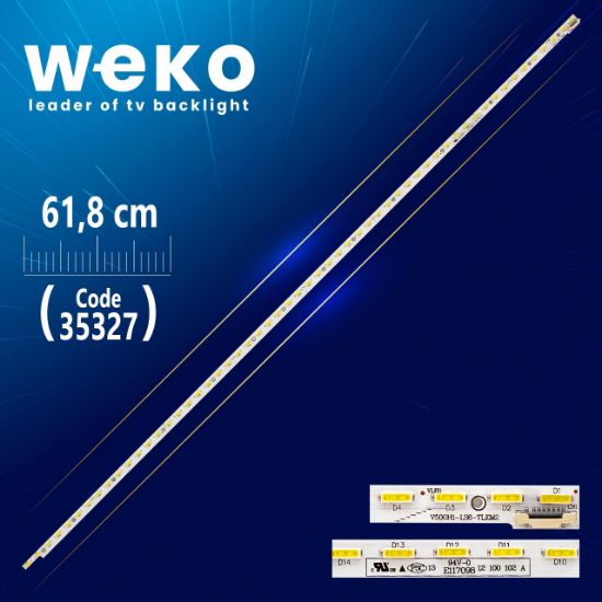 V500H1-LS6-TLEM2 - 61.8 CM 56 LEDLİ - (WK-943) resmi