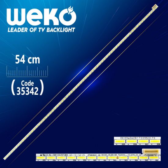 ZPN60600-AB , ARÇELİK_49_66+66_7020CN_L_V3 2016_03_24 66 LEDLİ 54 CM   (WK-955) resmi