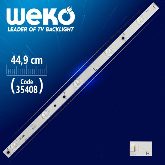 500TT56 V0 - 80908 - L TYPE YX-11800742A0 - 44.9 CM 5 LEDLİ - (WK-267) resmi