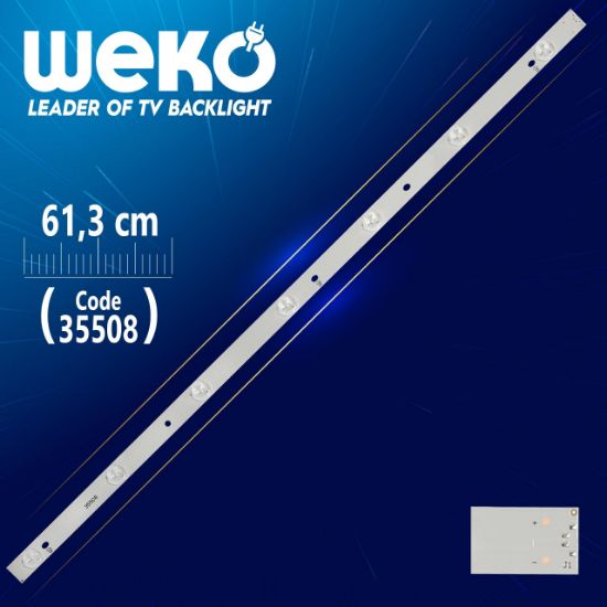 DLED BKR.1115-83 ADA - 7 LEDLİ 61.3 CM - (WK-155) resmi