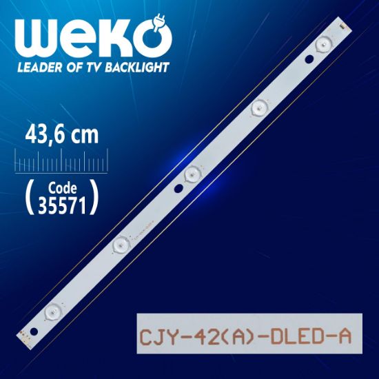 CJY-42(A)-DLED-A - 43.6 CM 5 LEDLİ - (WK-1088) resmi