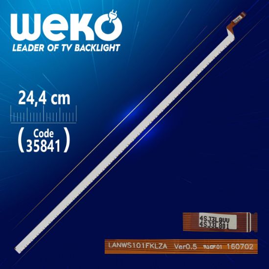 LANWS101FKLZA VER0.5 - 4SJ3L8VV - 4SJ3L801 - 24.4 CM 36 LEDLİ - (WK-1303) resmi