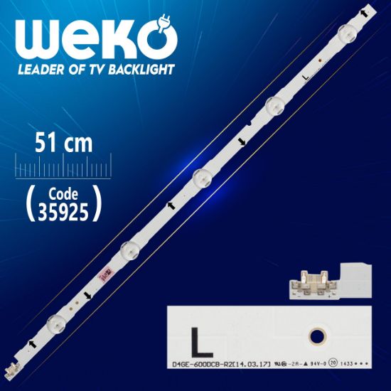 D4GE-600DCB-R2 5 LEDLİ 51 CM resmi