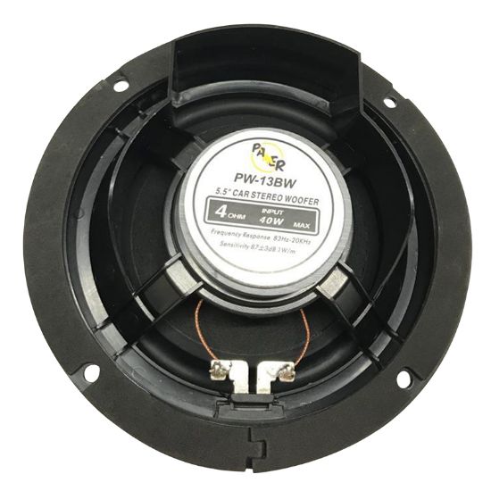 POWERMASTER PW-13BW 13 CM 4 OHM 40 WATT BMW ARAÇLAR İÇİN TEKLİ OTO HOPARLÖR resmi